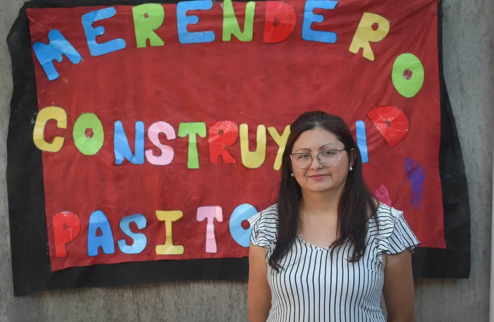 Verónica estudió Tecnicatura en Organización de la Sociedad Civil y creó la entidad “Camino a Casa”, que busca solución habitacional para varias familias / Nicolás Ríos
