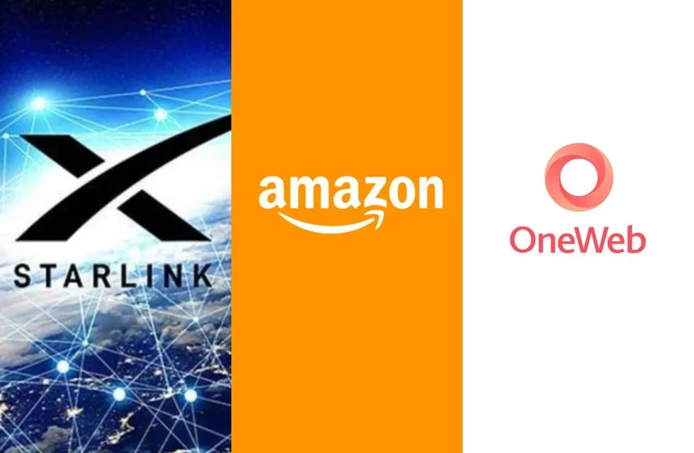 El Gobierno autorizó a Starlink, Amazon Kuiper y OneWeb para que puedan operar internet satelital (Web)