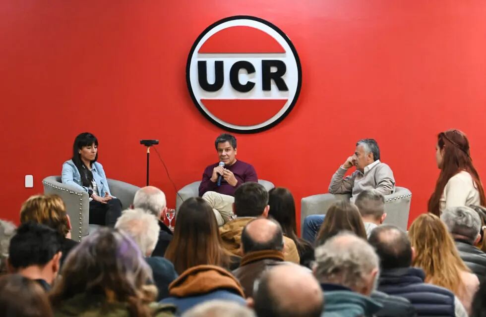 Facundo Manes en Mendoza. Prensa UCR
