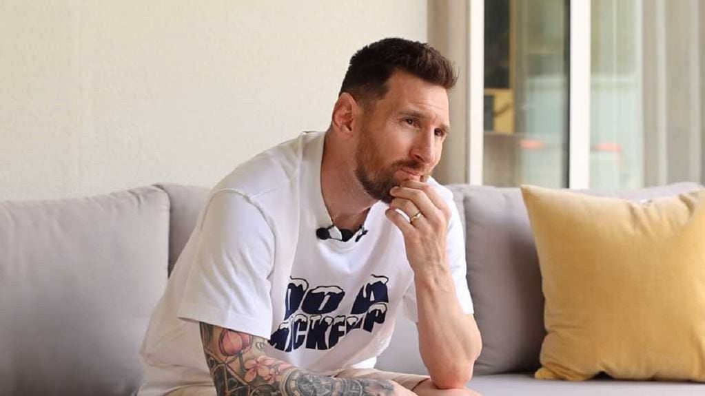 Lionel Messi contó que las milanesas no son su plato favorito.