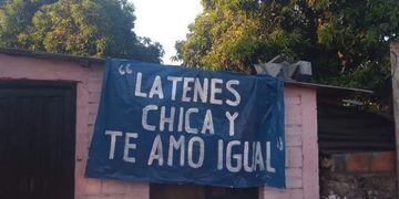 "La tenés chica y te amo igual": el cartel que sorprendió a un hombre en Misiones