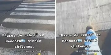 Una chilena visitó Mendoza y compartió su experiencia frustrante en la calle: “No dejan pasar”