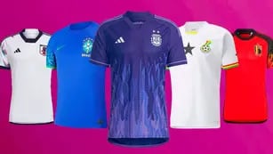 Estas son todas las camisetas que dirán presente en Qatar 2022