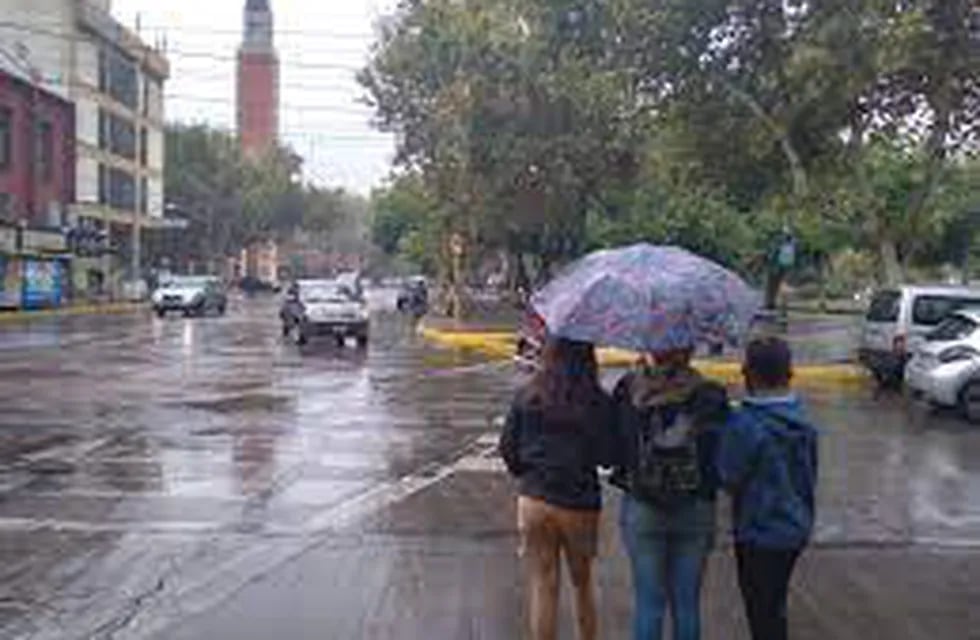 Lluvia en San Juan.