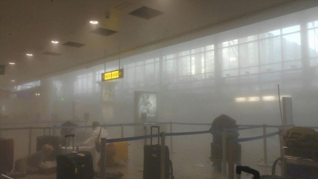 Terminal del aeropuerto de Bruselas donde se produjo el atentado de 2016. (Foto: AP).