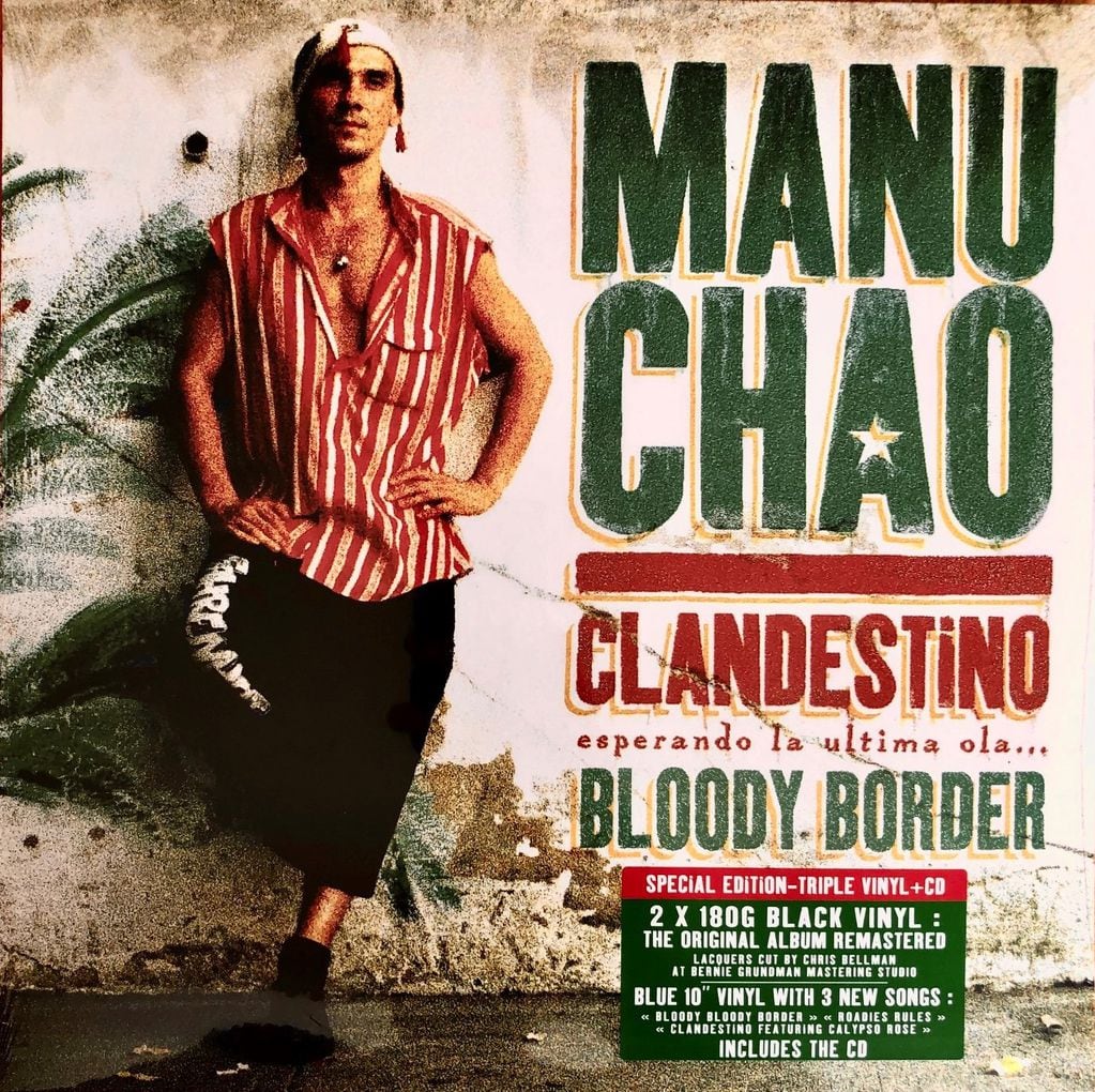Portada de una de las ediciones del disco de Manu Chao, que en octubre de 2023 cumple 25 años.