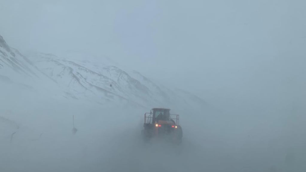 Nevadas intensas en Alta Montaña - Foto Gendarmería Nacional