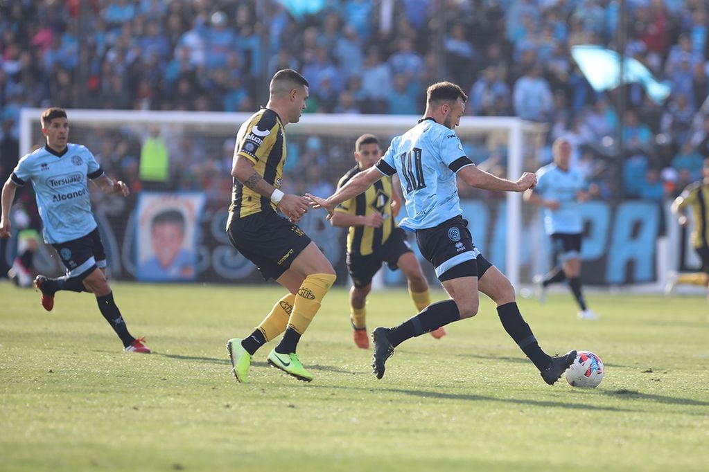 Belgrano tuvo un primer tiempo para el olvido en el sur del país (Foto: Prensa Belgrano).