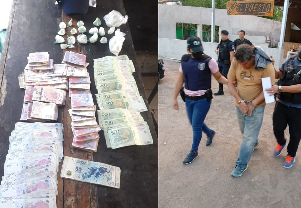 Por vender cocaína en Junín, cayó “Metralleta” Pérez, un viejo conocido de la Policía