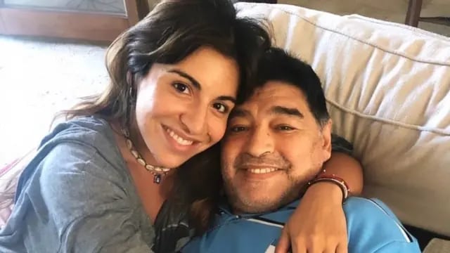 Gianinna Maradona cuidó el cuerpo de su padre
