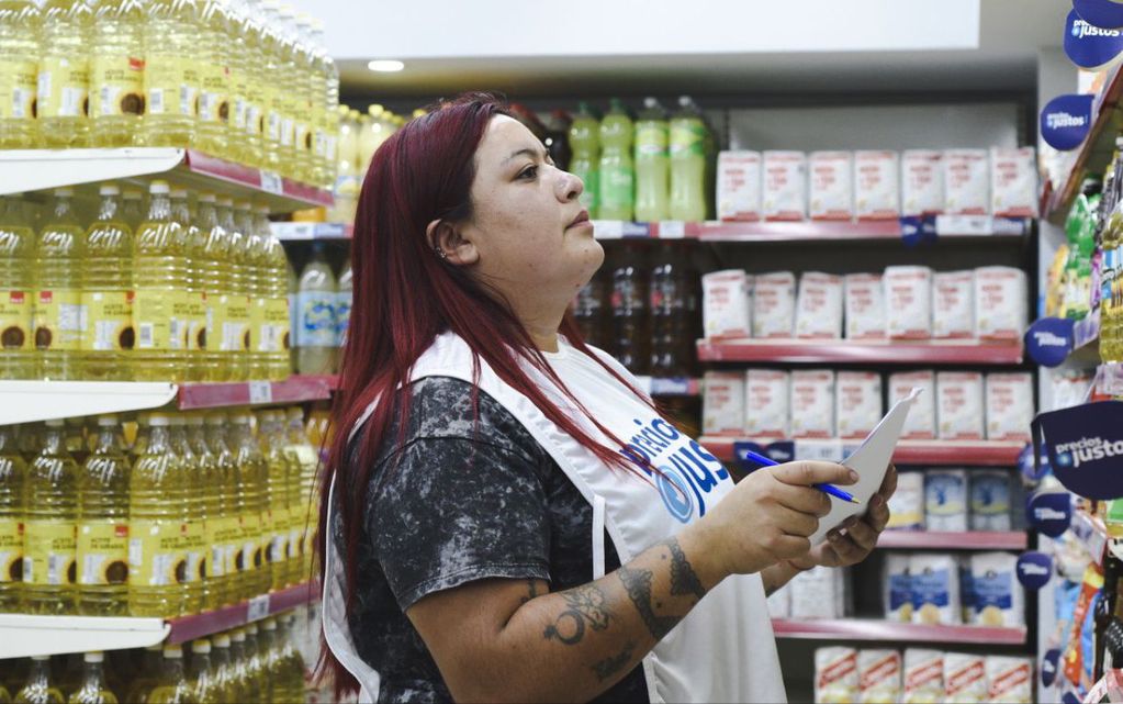 La secretaría de Comercio intensificó controles del programa Precios Justos en supermercados y centros de distribución. Foto: Twitter Matías Tombolini