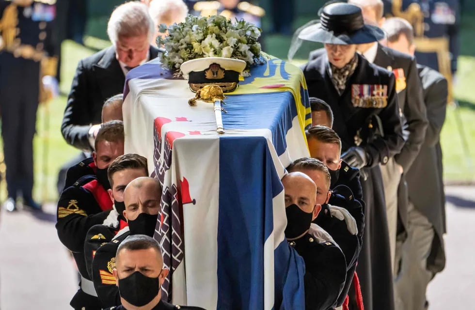 Íntimo funeral del Príncipe Felipe.