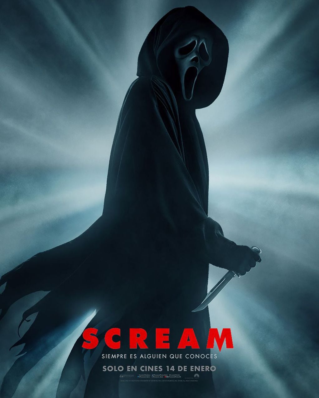 Scream 5 se va pronto de Netflix. / Redes