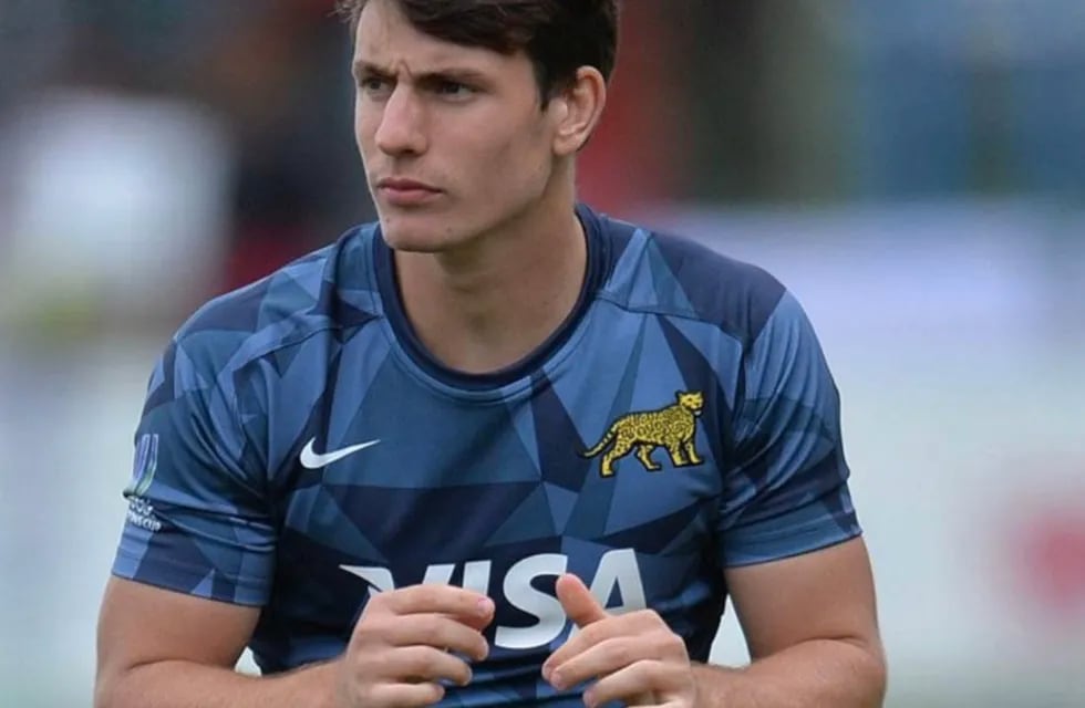 Gonzalo Bertranou, integrante del seleccionado Argentino de Rugby Los Pumas.