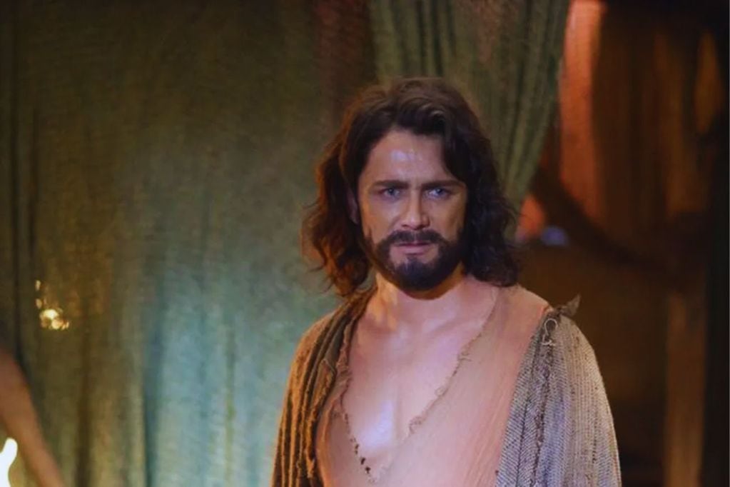 Petrônio Gontijo en "Moisés y los 10 mandamientos"