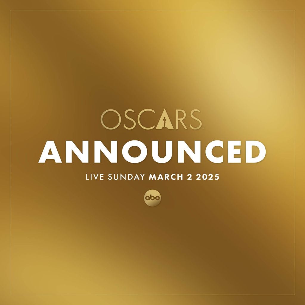La Academia confirmó la fecha para los premios Óscar 2025