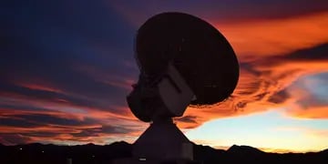  Desde Mendoza. La antena principal de la Estación DS3 de Malargüe tendrá desde hoy un papel crucial en una misión internacional