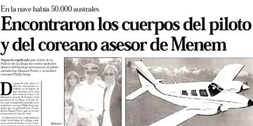 En 1989, dos pasajeros a bordo desparecieron sin dejar rastros. El hecho puso al país en vela y hasta el ex presidente Menem participó.