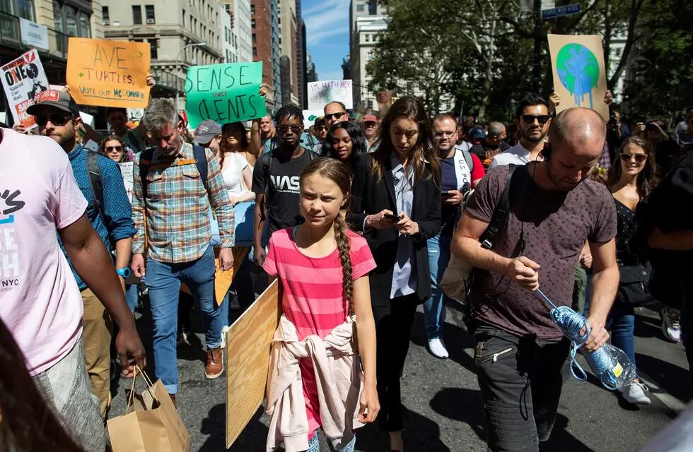 Greta Thunberg, la sueca de 16 años que lidera marchas globales contra el cambio climático
