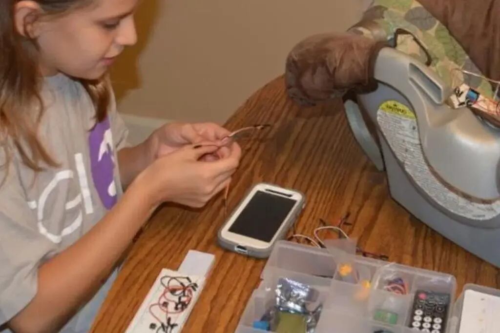 Nena inventó un artefacto que evita muertes