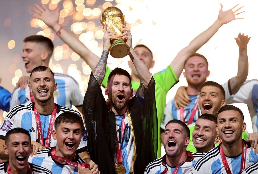 Hasta que un día se dio... ¡Argentina campeón del mundo!  / EFE
