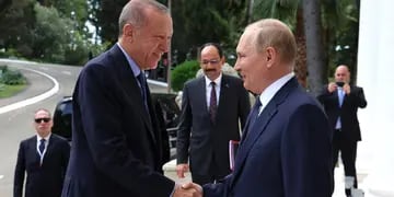 Recep Erdogan y Vladimir Putin