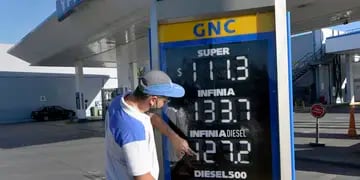 Aumento del precio de combustibles