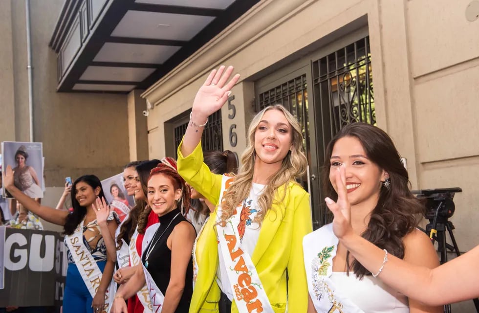 Se inició la convivencia de las reinas de la Vendimia en el Hotel Fuente Mayor antes del Acto Central. Foto: Gobierno de Mendoza