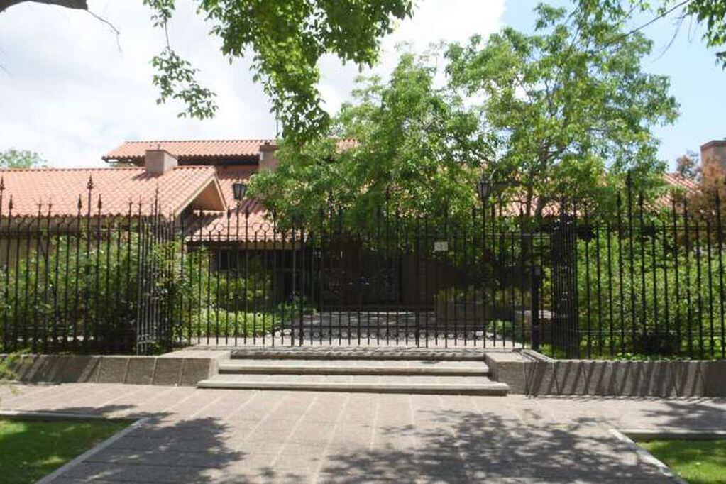 Residencia del Gobernador de Mendoza, en La Puntilla. Archivo / Los Andes