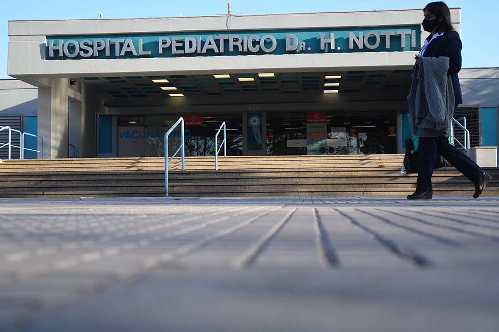 Aumentaron en el hospital Pediatrico Humberto Notti la cantidad de chicos internados por covid. 