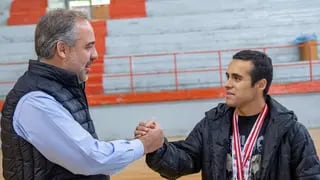 Matías Riveros obtuvo dos preseas de bronce en el mundial para personas con Sindrome de Down.