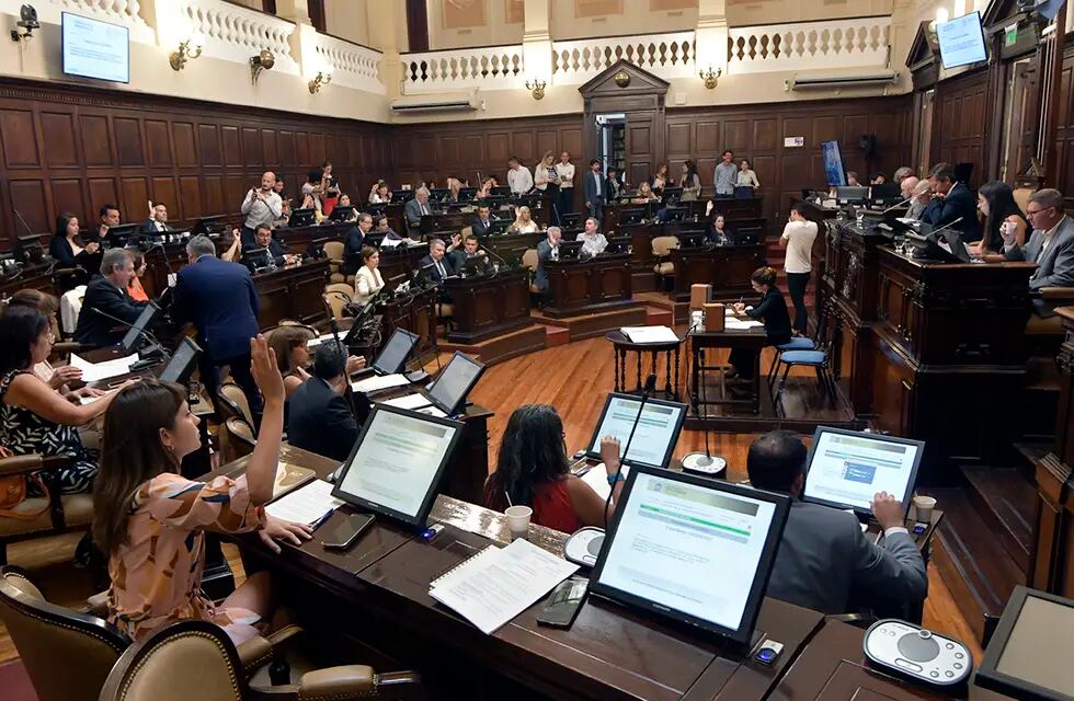 Cámara de Diputados de MendozaEn esta jornada los diputados comenzaron a trabajar en la Legislatura ProvincialFoto: Orlando Pelichotti