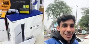 Un argentino fue a Ciudad del Este y mostró cuánto cuesta la PlayStation 5