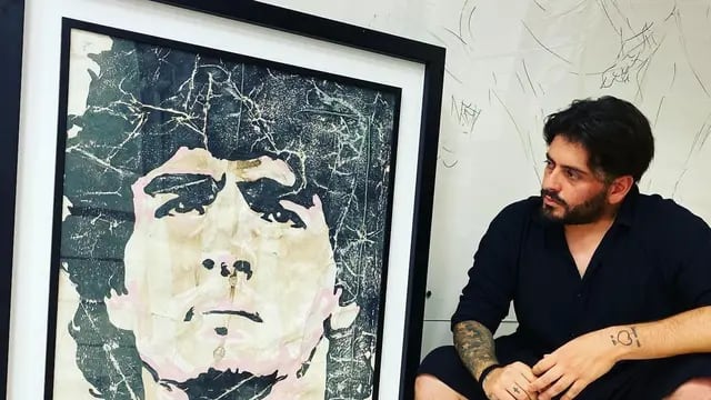 Diego Jr. Maradona se despidió de su papá con un emotivo texto en Instagram