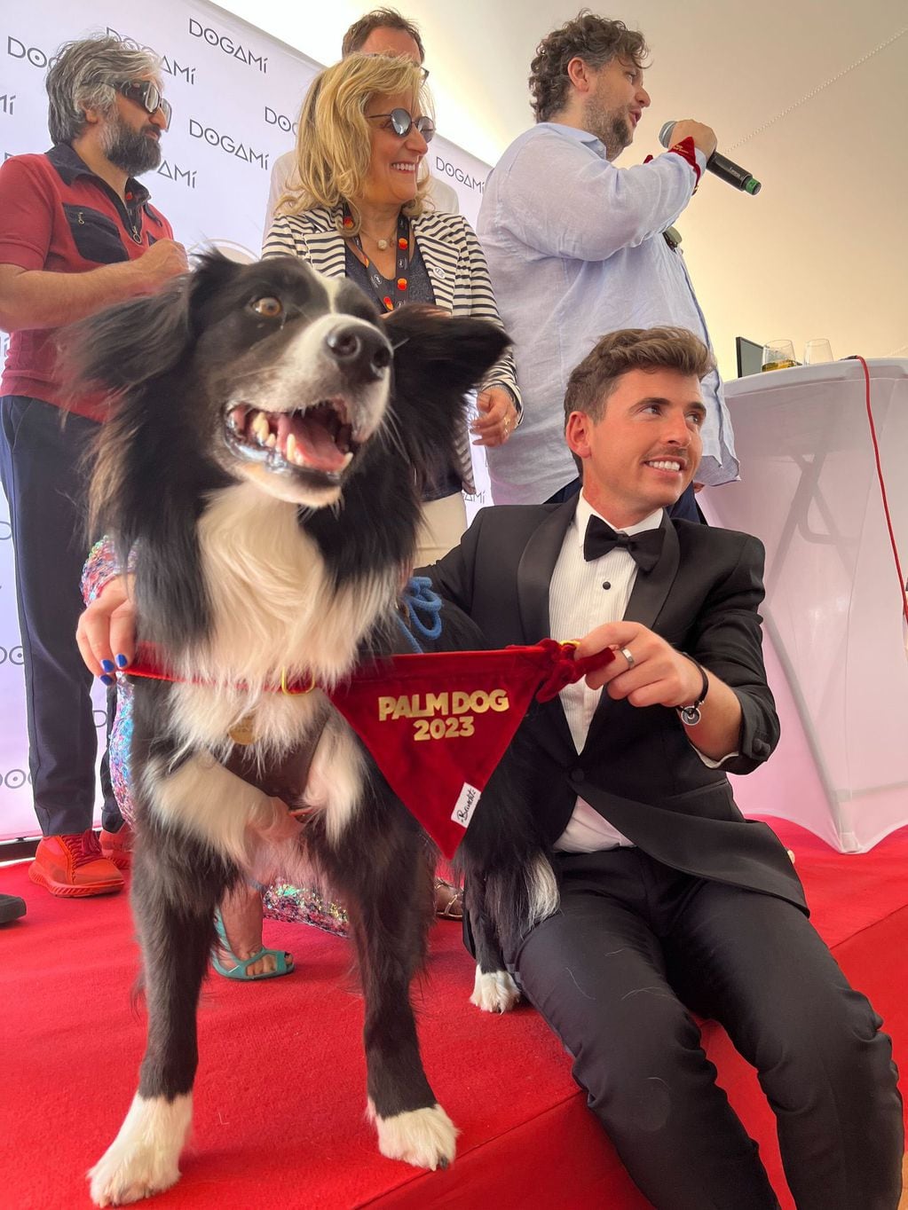 El perro Messi ganó el Palm Dog