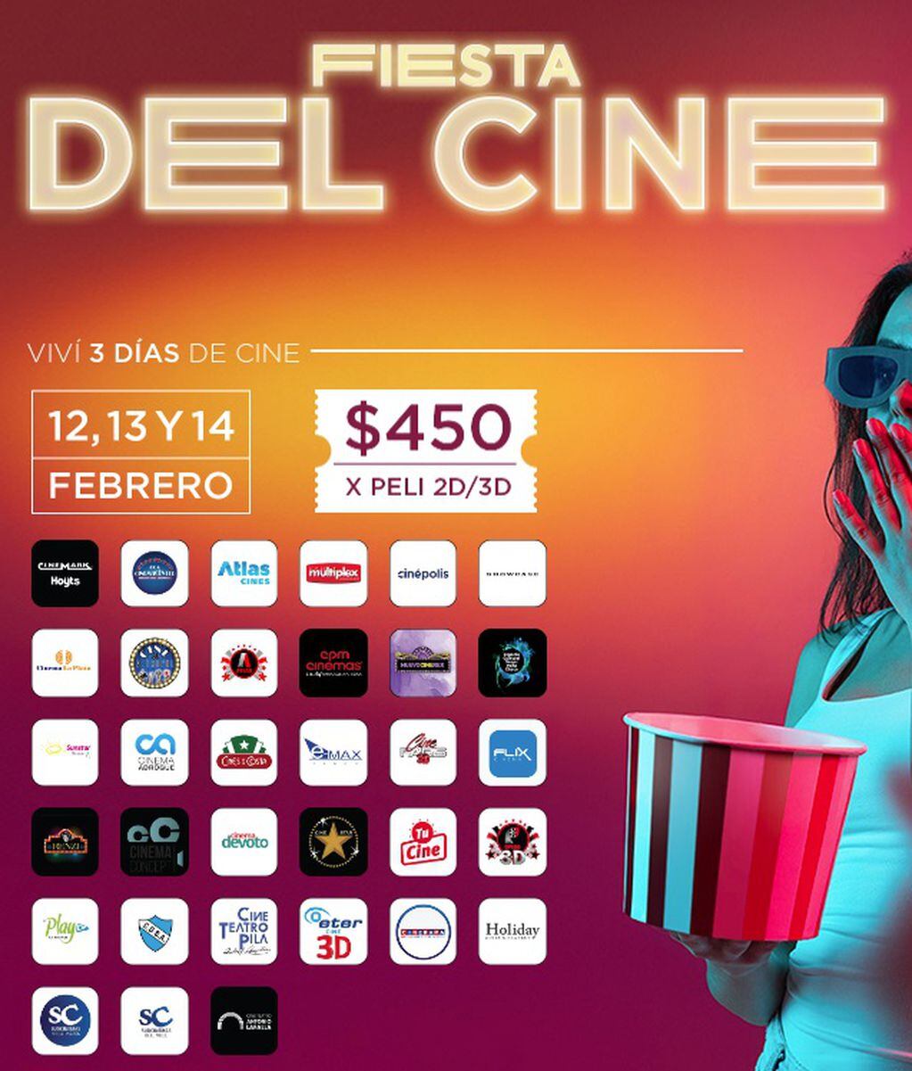La fiesta del cine: entradas de cine a $450, ¿cómo comprar?