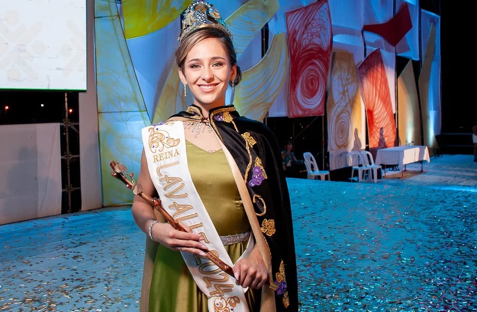 Lavalle eligió a Paloma Oro como su Reina vendimial. | Foto: Municipalidad de Lavalle