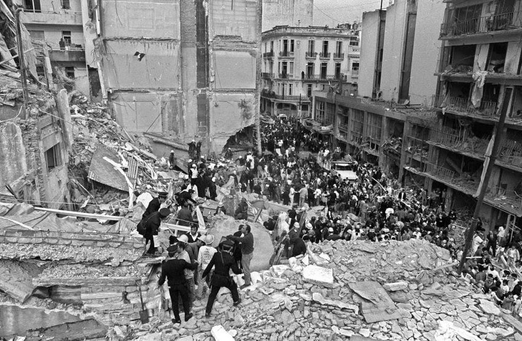 El atentado en la AMIA fue en 1994 y dejó 85 víctimas. Foto: Archivo / Los Andes
