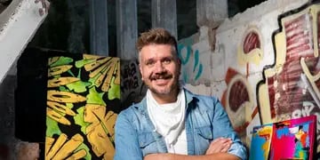 Cristian Montenegro, docente inspirador y muralista
