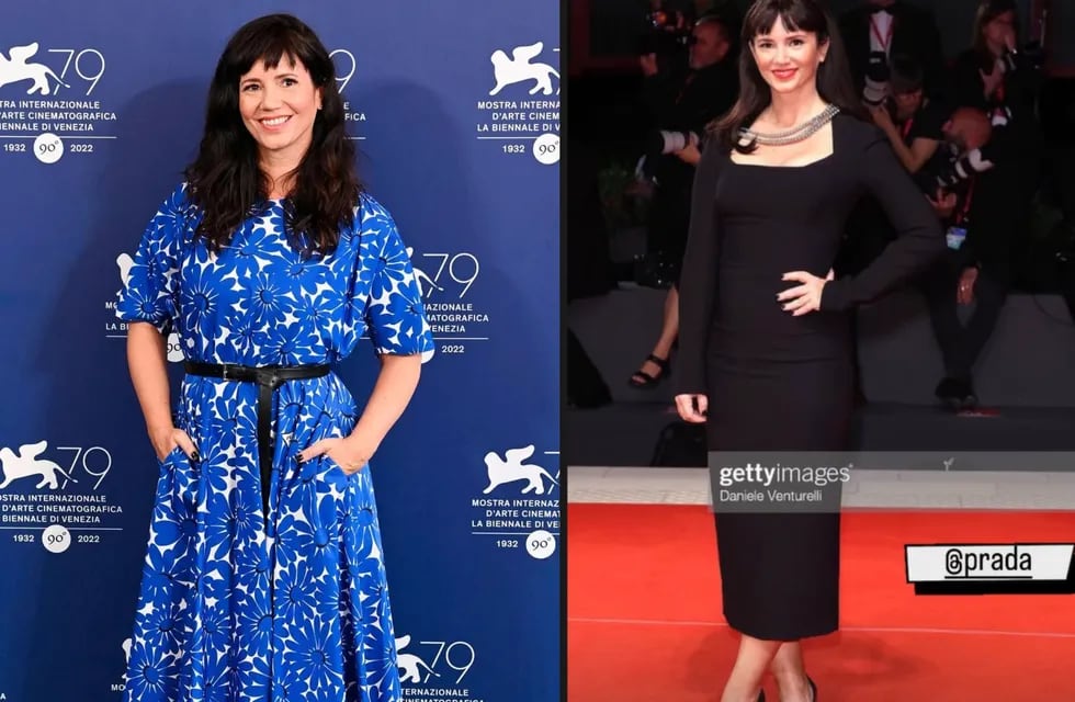Griselda Siciliani lució Prada en la alfombra roja del Festival de cine de Venecia