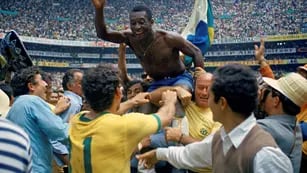 Pelé campeón del mundo en 1970