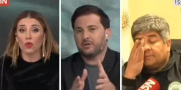 Insólito: Pablo Moyano abandonó una entrevista en C5N tras un tenso cruce entre Brancatelli y Mariana Brey