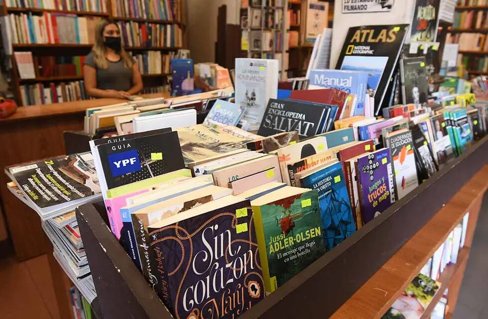 Algunos de los libros se consiguen en librerías, otros directamente con el autor
Foto: José Gutierrez  / Los Andes
