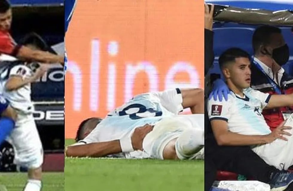 El jugador del Leverkusen sufrió una fractura de apófisis transversas de columna lumbar. / Gentileza.