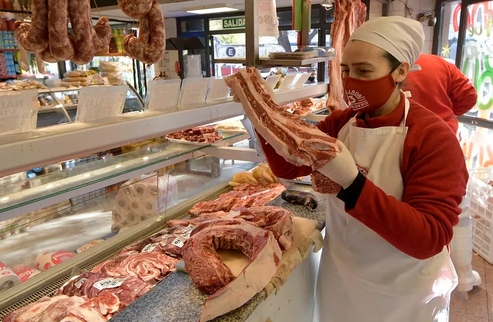 El gobierno llegó a un acuerdo con frigoríficos para mantener el precio de algunos cortes de carne. Foto Orlando Pelichotti / Los Andes
