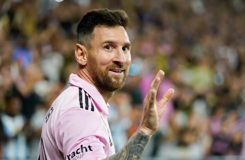 Lionel Messi cambió su corte de pelo (AP Foto/Ryan Sun)