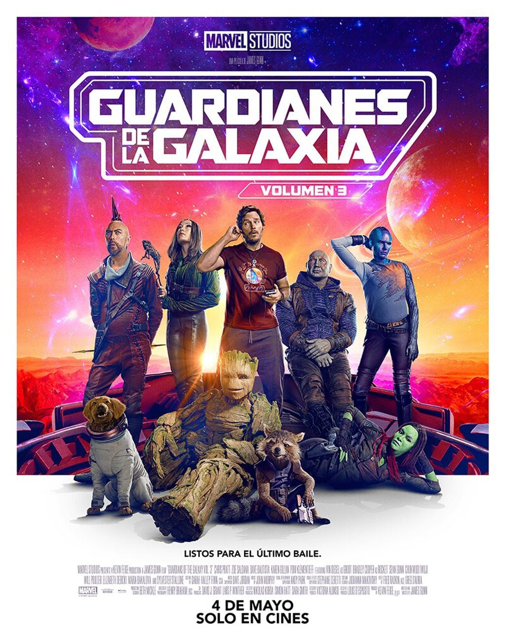 Guardianes de la Galaxia Vol. 3 llega pronto a la plataforma de Disney.