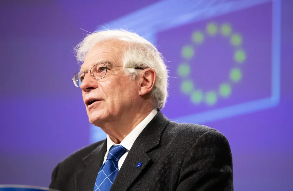 Josep Borrell, alto representante de la Unión Europea (UE) para Asuntos Exteriores y Política de Seguridad.