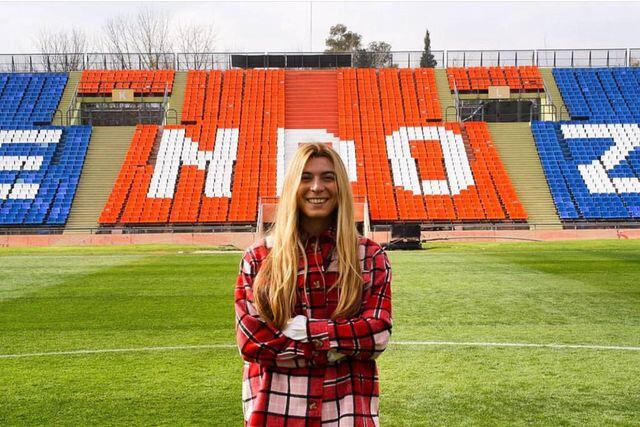 Giuliana Diaz la Diputada provincial que practica y promueve el Futbol femenino en Mendoza