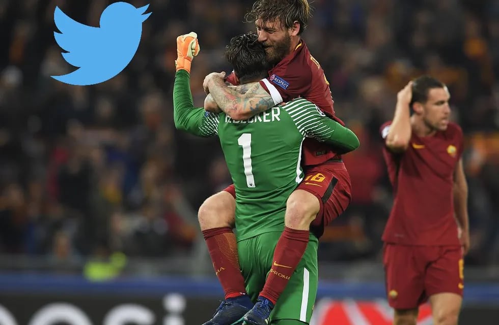El insólito tweet con el que la Roma festejó la clasificación ante Barcelona 